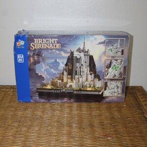 Bright Serenade.  Castle Architecture Mini Building Block.  Approx. 1700 pieces